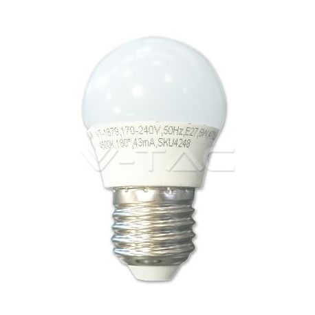 Ampoule LED 6W E27 G45 4500K VT-1879