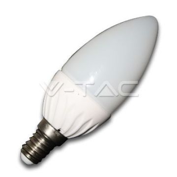 Ampoule LED 4W E14 Bougie 3000K VT-1818
