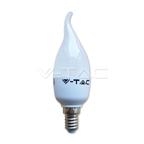 Ampoule LED 4W E14 Flamme Bougie 3000K VT-1818TP