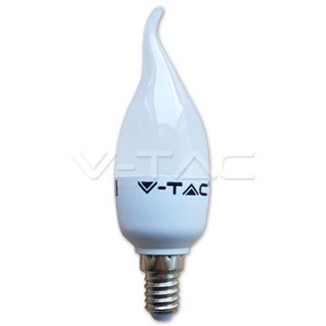 Ampoule LED 4W E14 Flamme Bougie 4500K VT-1818TP