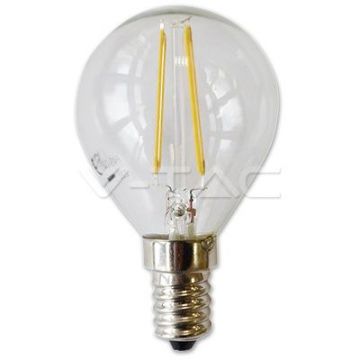 Ampoule LED 2W Filament E14 P45 3000K VT-1896