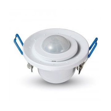 VT-8030PIR Ceiling Sensor With Moving Head White - 