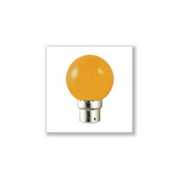 Ampoule LED Vision-EL Globe B22 1W orange 7647C