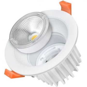 CB3241 25W LED COB DOWNLIGHT ROUND, EXCHANGEABLE, WHITE LIGHT