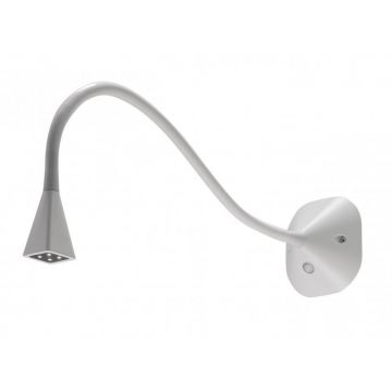 Applique en aluminium de couleur blanc 3000K MINDLEX VOLUPTAS SWITCH WALL LAMP