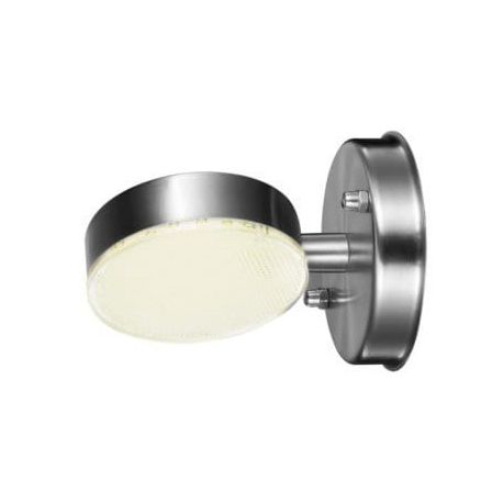 APPLIQUE RUBI INOX- 36 LED TYPE LED : 36 LED SMD 3528 PUISSANCE : 525 Lumens