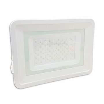 Projecteur LED 100W Optonica - Blanc neutre - Finition blanc