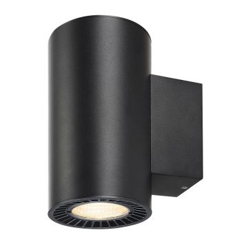 SUPROS, applique up/down, rond, noir, 3000K, SLM LED, réflecteur 60°
