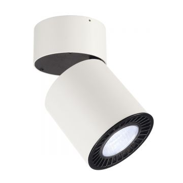 SUPROS CL plafonnier, rond, blanc, 3150lm, 4000K, SLM LED, réflecteur 60°