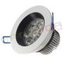 9W LED BUILT-IN DOWNLIGHT Rond Blanc Chaud