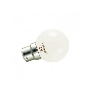 Ampoule LED Globe B22 1W 3000°K Vision-El 7641C