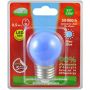 Ampoule LED Vision-EL Globe E27 0,5W bleu 7619B