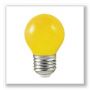 Ampoule LED Vision-EL Globe E27 0,5W jaune 7627B