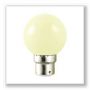 Ampoule LED Vision-EL Globe B22 0,8W blanc froid 7645C