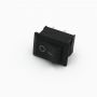 Interrupteur Bascule Switch KCD1-101 250V6A ON-OFF Plastique Noir