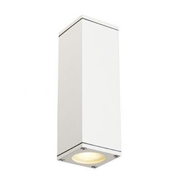 THEO UP/DOWN OUT applique, carré, blanc, GU10, max. 2x35W