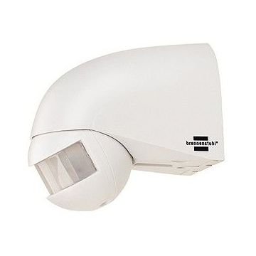 Détecteur de mouvement infrarouge IP44, blanc